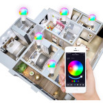Розумна лампочка Tuya Smart LED Bluetooth A60 E27 RGB Color & White