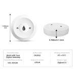 ONENUO Tuya ZigBee розумний датчик води