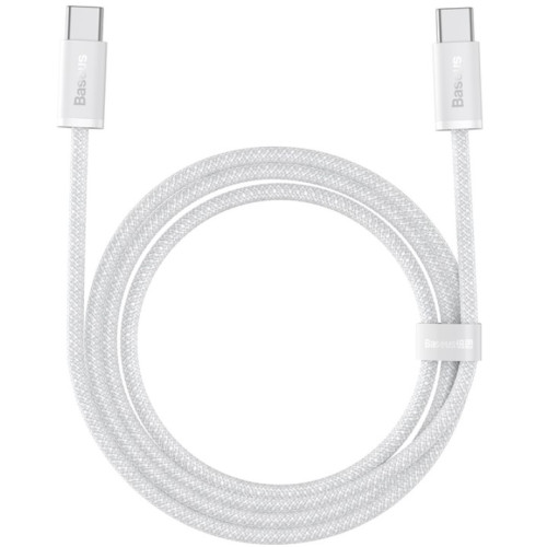Кабель Type-C на Type-C Baseus 100W/1М.Білий.