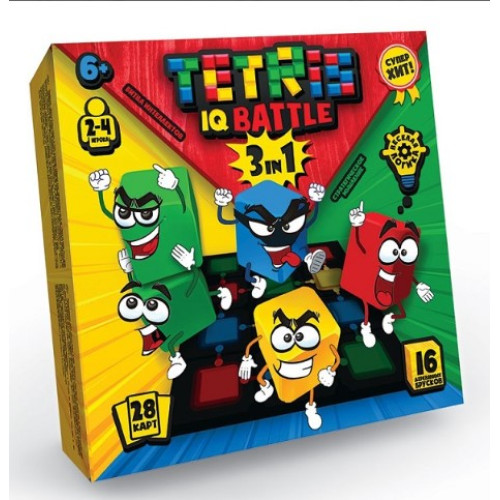 Настільна гра Tetris IQ battle 3in1, російська