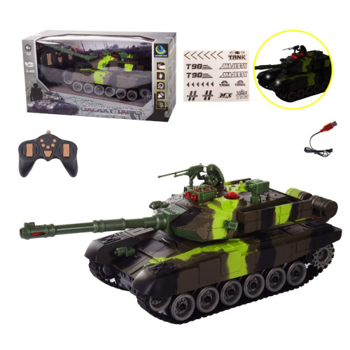 Танк на радіокеруванні Galaxy Tank Звукові ефекти та світло