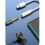 Адаптер Xiaomi Mi Type-C/AUX 3,5 мм White ORIGINAL