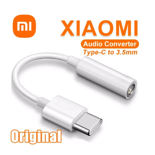 Адаптер Xiaomi Mi Type-C/AUX 3,5 мм White ORIGINAL