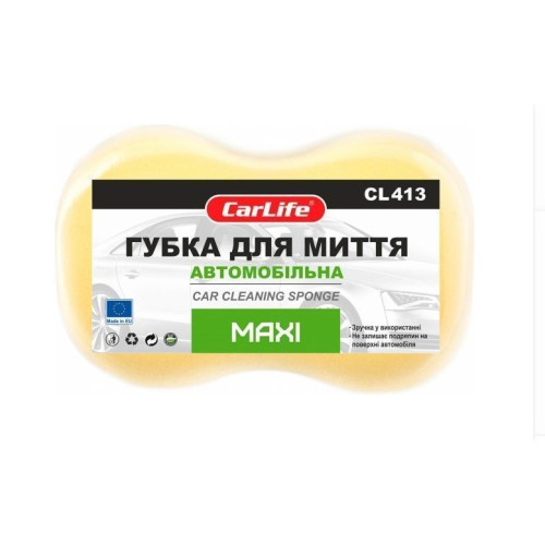 Губка для авто Carlife MAXI