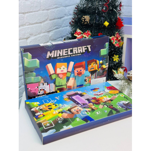 Адвент-календар із фігурками героїв Minecraft — 24 дні сюрпризів та веселощів 2551