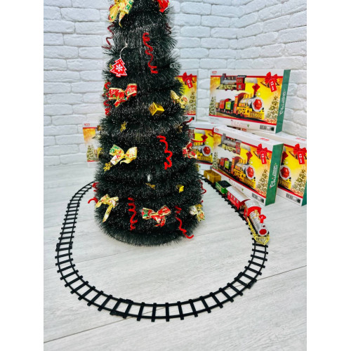 Іграшкова залізниця «Train CHRISTMAS 110 см. 2269