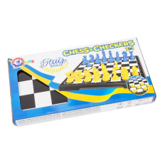 Настільна гра Technok Chess&Checkers 2 в 1 (укр.)