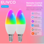 Розумна лампочка Tuya Smart Wifi E14 AC85-265V RGB+CW 5W