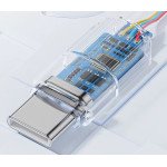 Кабель ESSAGER Type-C Type-C 60 W 1 м Black