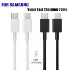Комплект быстрой зарядки для Samsung 25W USB-C с кабелем Type-C to Type-C