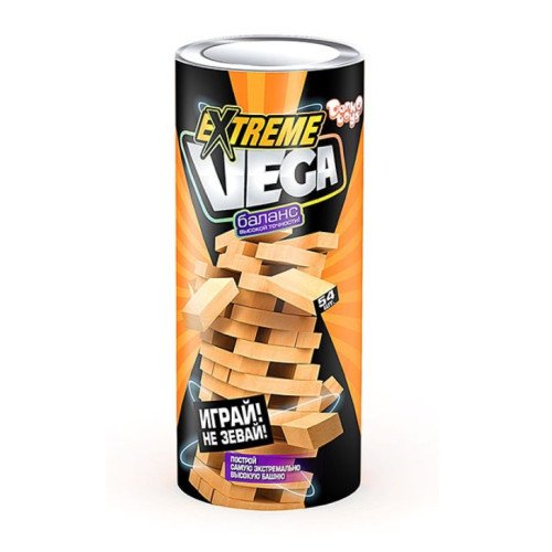 Игра настольная Дженга VEGA мини, русский
