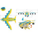 Игрушка Конструктор металлический самолет Мечта ТехноК 9178