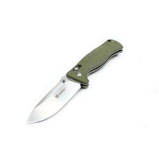 Ніж складаний туристичний Ganzo G720 (9 см) 440C / G10 зелений