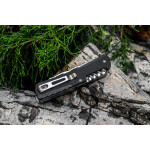 Багатофункціональний ніж Ruike Trekker LD31-B, (8.5 см) 12C27 / G10 чорний, 14 інстр.