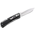 Багатофункціональний ніж Ruike Trekker LD31-B, (8.5 см) 12C27 / G10 чорний, 14 інстр.