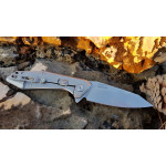 Ніж складаний туристичний Ruike P135-SF, (9.2 см) 14C28N / steel 420 сірий