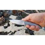 Ніж складаний туристичний Ruike P135-SF, (9.2 см) 14C28N / steel 420 сірий