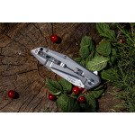 Ніж складаний туристичний Ruike P135-SF, (9.2 см) 14C28N / steel 420 сірий