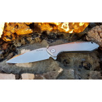 Ніж складаний туристичний Ruike P135-SF, (9.2 см) 14C28N / steel 420 сірий