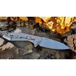 Ніж складаний туристичний Ruike P135-SF, (9.2 см) 14C28N / steel 420 сірий