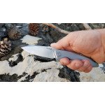 Ніж складаний туристичний Ruike P135-SF, (9.2 см) 14C28N / steel 420 сірий