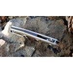 Ніж складаний туристичний Ruike P135-SF, (9.2 см) 14C28N / steel 420 сірий
