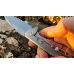 Ніж складаний туристичний Ruike P135-SF, (9.2 см) 14C28N / steel 420 сірий