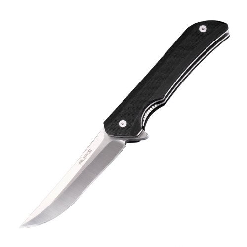 Ніж складаний туристичний Ruike Hussar P121-B, (9.2 см) 14C28N / G10 чорний