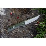 Ніж складаний туристичний Ruike Hussar P121-G, (9.2 см) 14C28N / G10 зелений