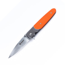 Ніж складаний туристичний Ganzo G743-1 ( 8.7 см) 440С гладкий / G10 помаранчевий