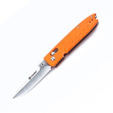 Ніж складаний туристичний Ganzo G746-1 ( 8.5 см) 440С / G10 помаранчевий