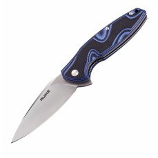Ніж складаний туристичний Ruike Fang P105-Q, (9.2 см) 14C28N / G10 синій
