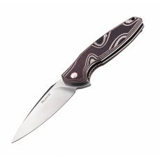 Ніж складаний туристичний Ruike Fang P105-K, (9.2 см) 14C28N / G10 сірий
