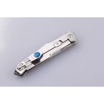 Ніж складаний туристичний Ruike P108-SF, (8.8 см) 14C28N / 3cr14n сірий