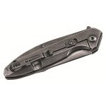 Ніж складаний туристичний Ruike P128-SB, (9.3 см) 14C28N / 3cr14n чорний