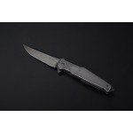 Ніж складаний туристичний Ruike P108-SB, (8.8 см) 14C28N / 3cr14n чорний