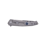 Ніж складаний туристичний Ruike M108-TZ, (8.8 см) steel 154СМ / TC4 (титан) сірий