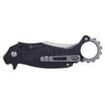 Ніж складаний кишеньковий Ruike P881-B1, (7.6 см) 14C28N / G10 чорний