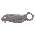 Ніж складаний кишеньковий Ruike P881-W, (7.6 см) 14C28N / G10 бежевий