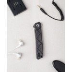 Ніж складаний туристичний Ruike P127-CB, (9.1 см) 14C28N / G10 + carbon fiber чорний