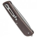 Багатофункціональний ніж Ruike Criterion L11, (8.5 см) 12C27 / G10 коричневий, 3 інстр.