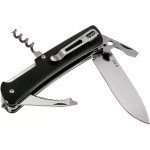 Багатофункціональний ніж Ruike Criterion L32, (8.5 см) 12C27 / G10 чорний, 13 інстр.