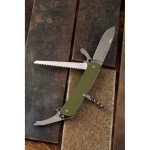 Багатофункціональний ніж Ruike Criterion L32, (8.5 см) 12C27 / G10 зелений, 13 інстр.