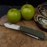 Багатофункціональний ніж Ruike Criterion L41, (8.5 см) 12C27 / G10 зелений, 22 інстр.