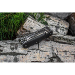 Багатофункціональний ніж Ruike Criterion L51, (8.5 см) 12C27 / G10 чорний, 23 інстр.