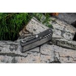 Багатофункціональний ніж Ruike Criterion L51, (8.5 см) 12C27 / G10 чорний, 23 інстр.