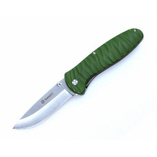 Ніж складаний туристичний Ganzo G6252 (8.9 см) BDR4116 / fiberglass зелений