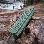 Сидушка туристична складана XPE Naturehike NH20PJ025, 15 мм, темно-зелена з чохлом для походів та кемпінгу