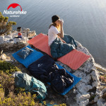 Килимок туристичний складаний одномісний IXPE Naturehike NH19QD008 з алюмінієвою плівкою, 185x56x1.8 см, жовтий для походів