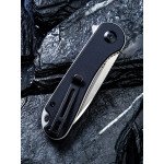 Ніж складаний кишеньковий Civivi Elementum, (7.5 см) D2 / G10 чорний